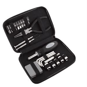 Kit d'outils à main pour les ménages Outils de réparation de pinces à nez d'aiguille portable avec ensemble d'outil mixte de boîtier de rangement