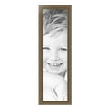 thumbnail image 2 of ArtToFrames 10" x 36" Ornate Silver with Bead Picture Frame, 10x36 inch Silver Wood Poster Frame (WOM-5076), 2 of 7