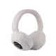 thumbnail image 1 of Orejeras de música Bluetooth 5.0 cálidas para invierno con llamadas inalámbricas (blancas), 1 of 5