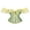 Green, variant on Women Lace Corset, Waist Shaping Slim Fishbone Bandage Drawstrings Sexy Floral Wedding Party Belt