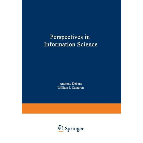NATO Science Series E: Perspectives in Information Science, Book 10, (Paperback)