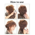 thumbnail image 3 of Back Combing Brush, Styling Tool Portable Safe Hair Teasing Brush  for Home for Updo, 3 of 8