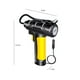 thumbnail image 3 of Inflador de neumáticos portátil de 150 PSI, compresor de aire, bomba de aire para neumáticos de coche, bomba de neumáticos automática de 12 V con manómetro digital y luz LED de emergencia, bomba de ai, 3 of 8