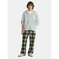 thumbnail image 2 of No Boundaries Flannel Cargo Pants, Men's & Big Men's, 2 of 5
