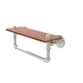 thumbnail image 6 of Allied Brass - Pipeline 16'' Ironwood Shelf with Towel Bar in Antique Bronze, 6 of 7