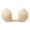 Khaki B, variant on BYHONG Women Lift Sticky Bra Breathable Strapless Front Button Bra Push up Silicone Bras for Wedding Party Backless Dress Women's bras Black B One Size