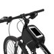 thumbnail image 5 of Bolsa para viga delantera de bicicleta, tubo superior de bicicleta de montaña, funda de lona para teléfono, equipo de equitación, color negro, 1L, 5 of 5