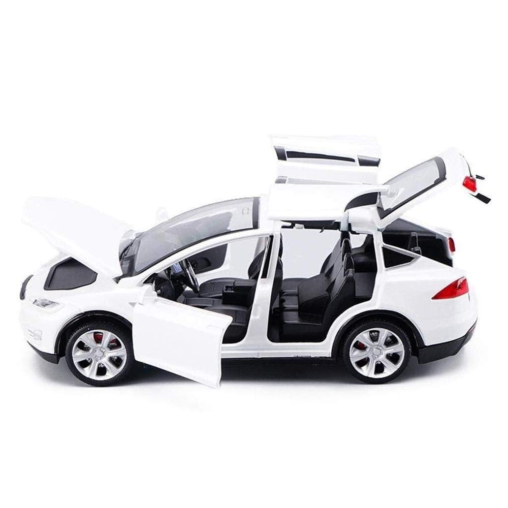 Details about   Tesla Model X90 1/32 Scale Diecast Metal Car Models Birthday Gifts for Children 