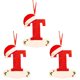 thumbnail image 2 of Navidad Little Red Hat Carta Colgante DIY Escribible Nombre 26 Carta Colgante Wmkox8yii gf6309, 2 of 4