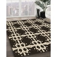 thumbnail image 3 of Ahgly Company Machine Washable Indoor Rectangle Transitional Light French Beige Brown Area Rugs, 7' x 9', 3 of 7