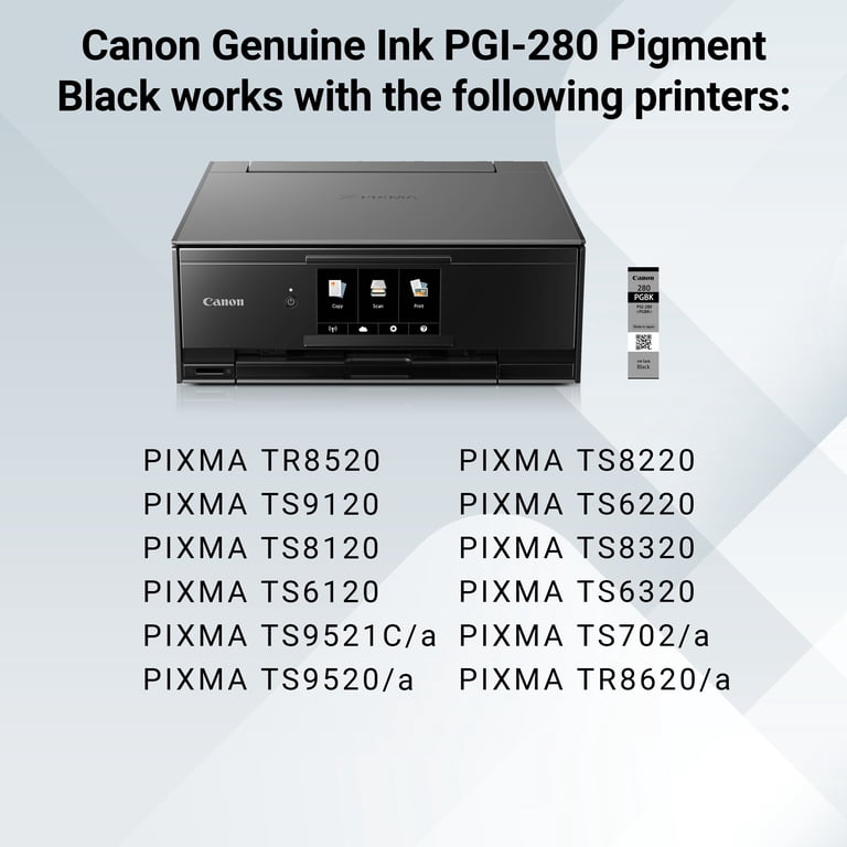 Canon PGI-280 Pigment Black Ink Tank Cartridge - Walmart.com