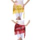 thumbnail image 1 of 2pcs Festival Danza del vientre Bufanda de cadera Bufanda de para proteger de cinturón de lentejuelas de moneda con sastrería irregular, 1 of 9