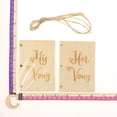 thumbnail image 2 of OUNONA 4 Pcs/2 Bride Wedding Invitations Lovers Beige, 2 of 8