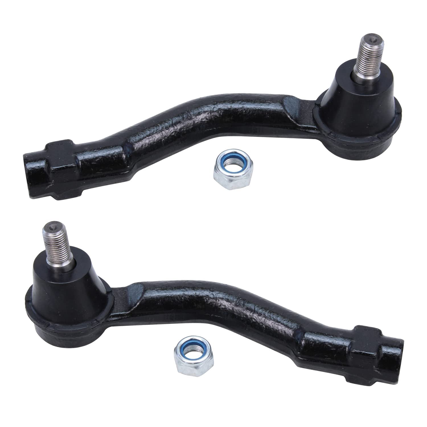 Detroit Axle - Front 12pc Suspension Kit for 05-09 Hyundai Tucson 05-10 Kia Sportage 2005 2006 2007 2008 2009, 2 Lower Control Arms 2 Ball Joints 2 Sway Bars 4 Tie Rods 2 Boots Replacement