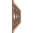 thumbnail image 3 of Ekena Millwork 47"W x 12"H x 3/8"T Hazelton Fretwork Moulding, Red Oak, 3 of 13