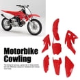 thumbnail image 3 of Motorcycle Windshield, Motorcycle Mudguard Body Fairing Kit Motorcycle Fairing Motorcycle Fairings ABS Plastic Replacement for CRF 70, 3 of 7