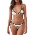 thumbnail image 1 of Kdxio Horse Rider In Field Print Women's Two-Piece Bikini Swimsuit Adjustable Straps for Beach Pool Vacation, 1 of 6