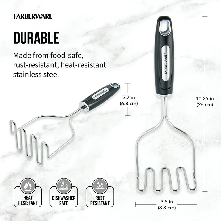 Farberware Professional Black Plastic 5 Blade Meat Masher