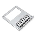 thumbnail image 4 of Replacement Top-loading Chrome 6 String Fixed Hardtail Guitar Bridge for Telecaster Guitar, 4 of 10