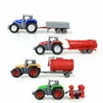 thumbnail image 4 of Farm Vehicle Toy Set Tractor Truck With Trailers Educational Kids Realistic Design Durable Construction, 4 of 7