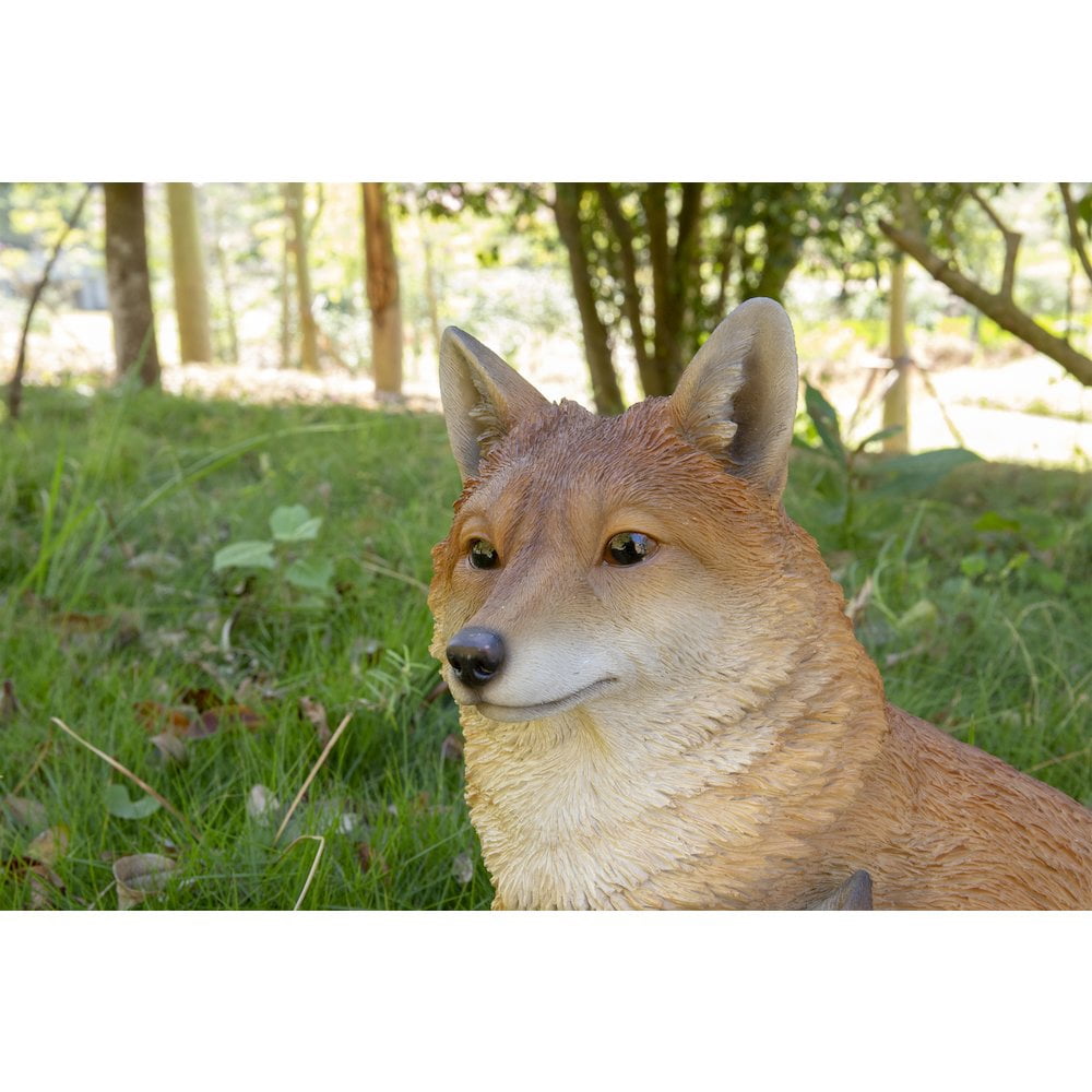 Hi-Line Gift Ltd. Mother & Baby Fox Sitting