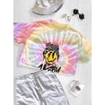 thumbnail image 3 of Graffiti Style Melty Face Tie Dye Spiral Women -Image by Shutterstock, Female XX-Large, 3 of 4