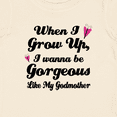 thumbnail image 4 of Inktastic Gorgeous Like My Godmother Girls Baby T-Shirt, 4 of 5
