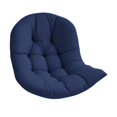 thumbnail image 3 of Cojín para silla con forma de huevo, cojín colgante para silla, suave, lavable, cómodo y grueso. Azul profundo, 3 of 8