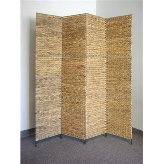 Water Hyacinth Deocoration Folding Screen