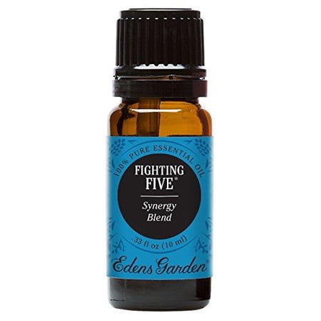 Edens Garden Fighting Five 10 ml Pure Therapeutic Grade Essential Oil Synergy Blend