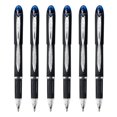 thumbnail image 1 of Uni-Ball Jetstream Rollerball Pen, 1.0mm, Bold Point, 6-Count (Blue, Bold), 1 of 4