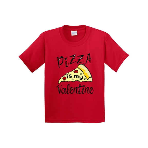 Inktastic Anti-valentine's Pizza is My Valentine Youth T-Shirt