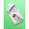 thumbnail image 3 of Dog Saint Bernard  Hoodie Men -Image by Shutterstock, Male Medium, 3 of 4