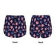 thumbnail image 3 of Balery American Stars Pantalones cortos deportivos para mujer con forro y dos bolsillos, elásticos, para entrenamiento, gimnasio, yoga-Medium, 3 of 7