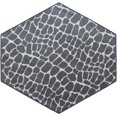 thumbnail image 1 of Animal Collection Custom Size Animal Print Area Rug for Living Room, Dining Room, Kitchen, Bedroom, Kids, Crocodile Light Grey - 3' Hexagon, 1 of 1