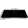 thumbnail image 4 of KFFKFF 5 Burners Ceramic Glass Stove Top Touch Control 36 inch Electric Cooktop, 4 of 9
