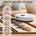 thumbnail image 6 of Design&I 4'x6' Ultra Soft Area Rug, Record Retro Soundwave Disc Stripe Border Vintage Music Cd Vinyl Playful None Fluffy Washable Non Shedding for Bedroom Living Room Home Office, 6 of 7