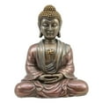thumbnail image 1 of Shakyamuni Buddha With Swastika Amulet Meditating Small Statue Amitabha Decor, 1 of 4