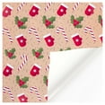 thumbnail image 1 of Agiferg Gift Wrapping Paper Christmas Present Paper Old Man Snowflake Christmas Tree, 1 of 1