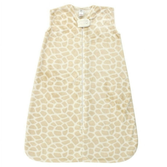 Hudson Baby Unisex Baby Plush Sleeveless Sleeping Bag, Sack, Blanket, Giraffe, 0-6 Months