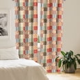 thumbnail image 2 of Ambesonne Colorful Curtains, Vintage Abstract Shape, Pair of 28"x84", Multicolor, 2 of 5