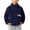Navy, variant on ITSAME Girls Zipper Coat Long Sleeve Warm Outerwear Fall Winter Comfy Casual Jackewt Brown Size 4T
