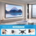 thumbnail image 6 of Projector Screen with Stand, Portable Projector Screen and Stand, 60 Inch 16:9,, 6 of 8