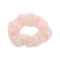 Unique Bargains 1 Pc Elegant Fluffy Scrunchies for Home Pink