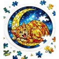 thumbnail image 5 of Acrylic Puzzles Suncatcher Stained Glass Window Hanging Decor, Sun Catcher Kit Home Decor for Window Garden Hanging, Suncatcher Kits for Women & Men Birthday Home Decor, 5 of 6