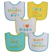 Neat Solutions Grandpa Bib Set, Neutral, 5 Pack