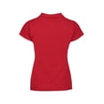 thumbnail image 2 of Playera Polo Plus NAO Dama Rojo Talla Grande, 2 of 3
