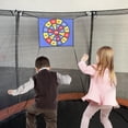 thumbnail image 1 of Tablero de dardos de trampolín para niños, Juegos de juego de lanzamiento de Target Target de práctica de la familia Dartboard para juegos para juegos, 1 of 8