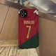 thumbnail image 2 of Ronaldo Jersey Phone Case Soccer Case For Iphone 14 Pro Max Thin Leather Silicone Shockproof, 2 of 3