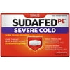 McNeil Sudafed PE Severe Cold, 24 ea
